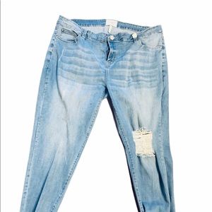 Gently Used, Ankle Skinny Jeans; practically new